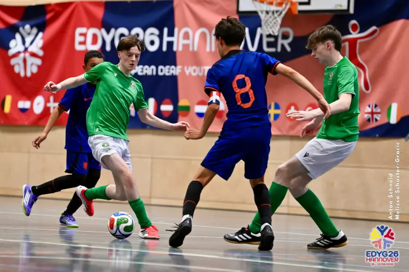 Day 2 — Futsal (NED – IRL)