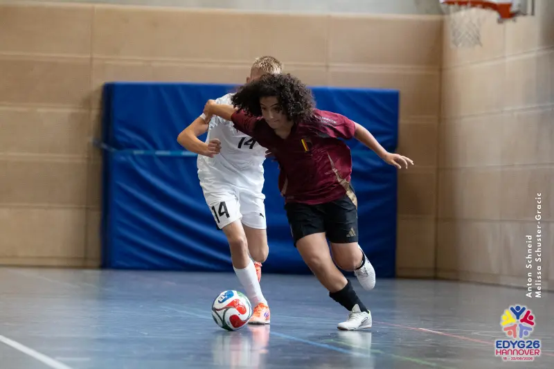 Day 2 — Futsal (BEL – DEN)