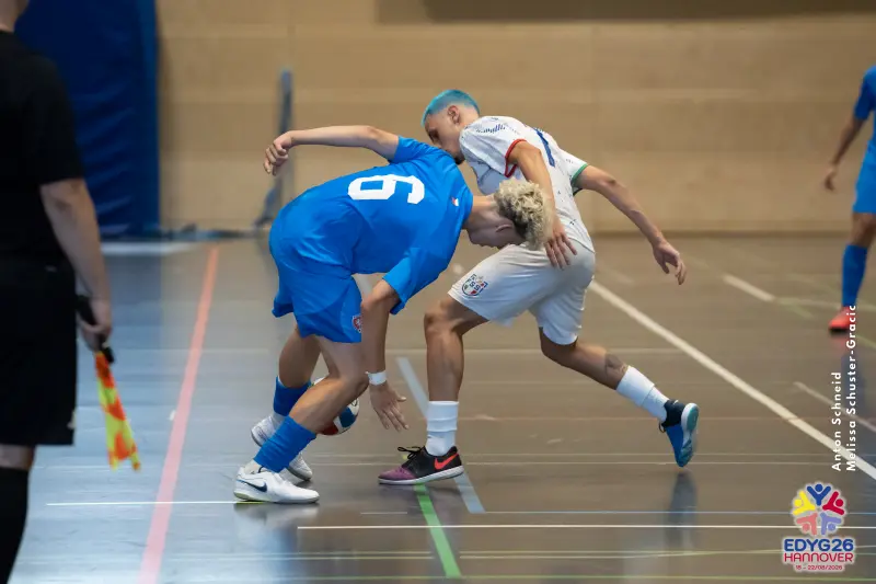 Day 2 — Futsal (ITA – CZE)