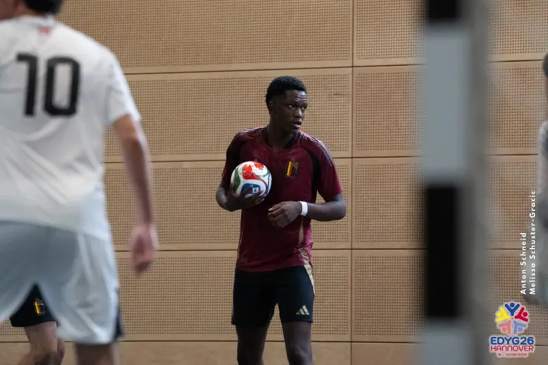 Day 2 — Futsal (BEL – DEN)