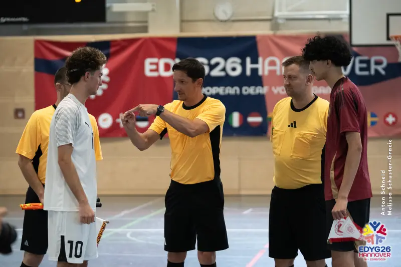 Day 2 — Futsal (BEL – DEN)