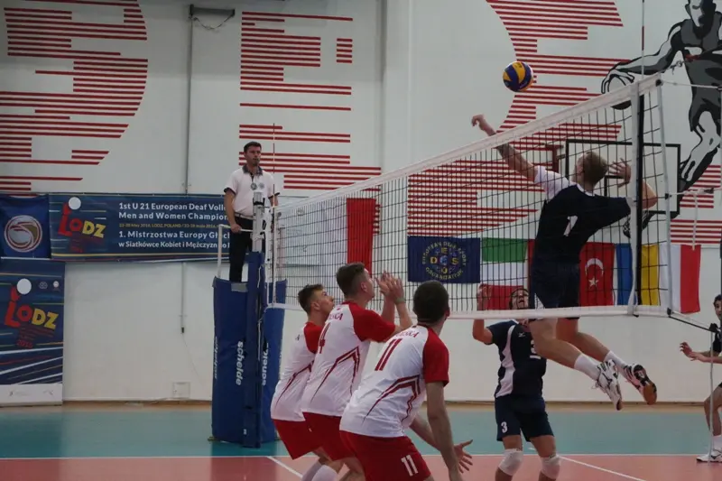 1st U21 EC Volleyball – Match no. 4 – Poland – Russia Men