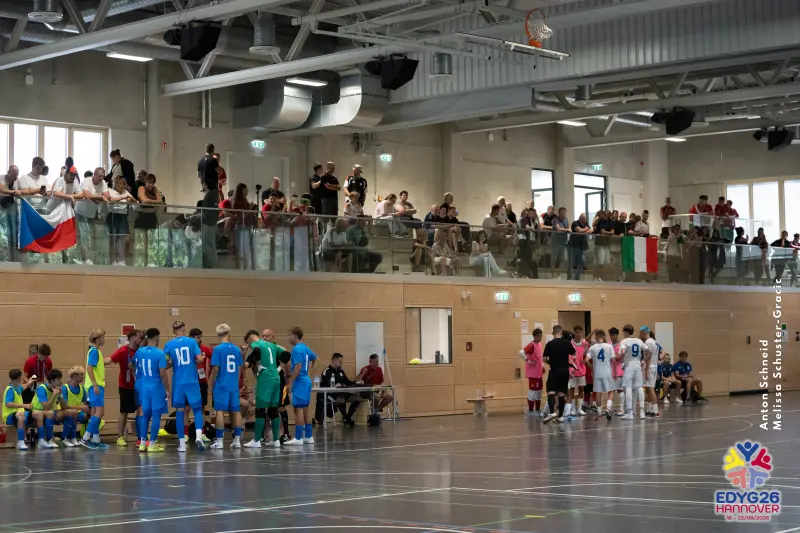 Day 2 — Futsal (ITA – CZE)