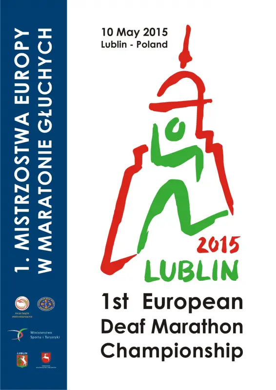 1st European Deaf Marathon Championship, Lublin, Poland 10 May 2015