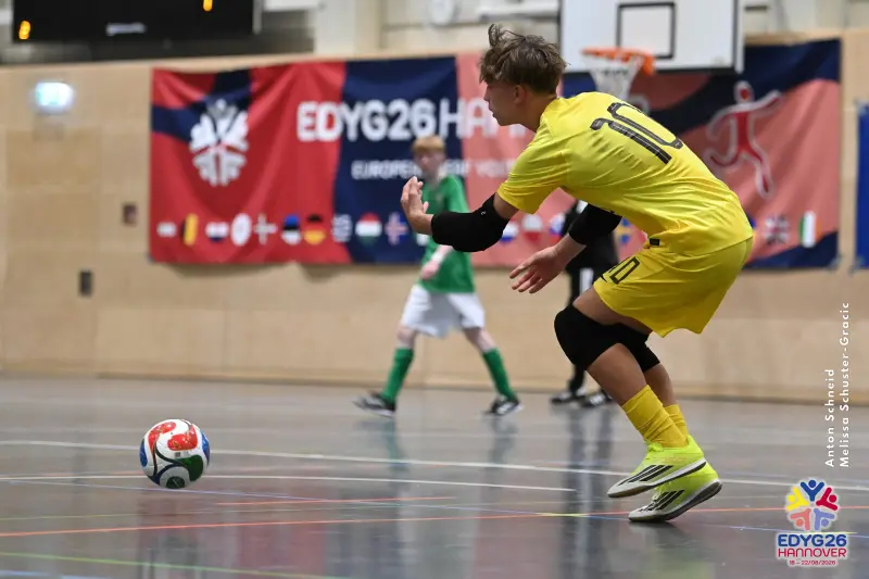 Day 2 — Futsal (NED – IRL)
