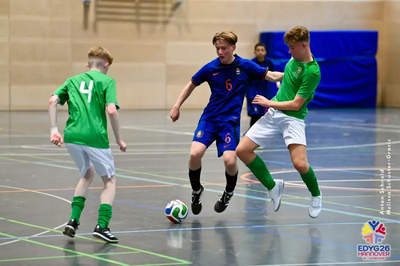 Day 2 — Futsal (NED – IRL)