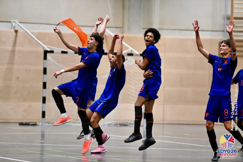 Day 2 — Futsal (NED – IRL)