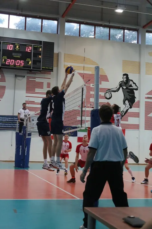 1st U21 EC Volleyball – Match no. 4 – Poland – Russia Men