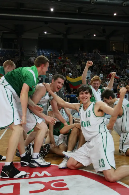 We champions! Lithuania