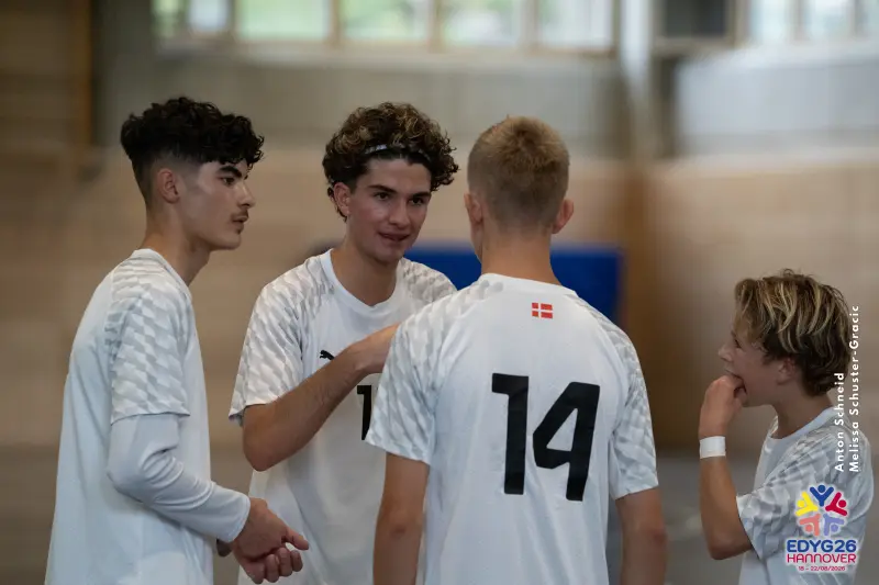 Day 2 — Futsal (BEL – DEN)