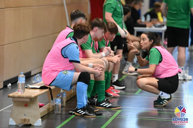 Day 2 — Futsal (NED – IRL)