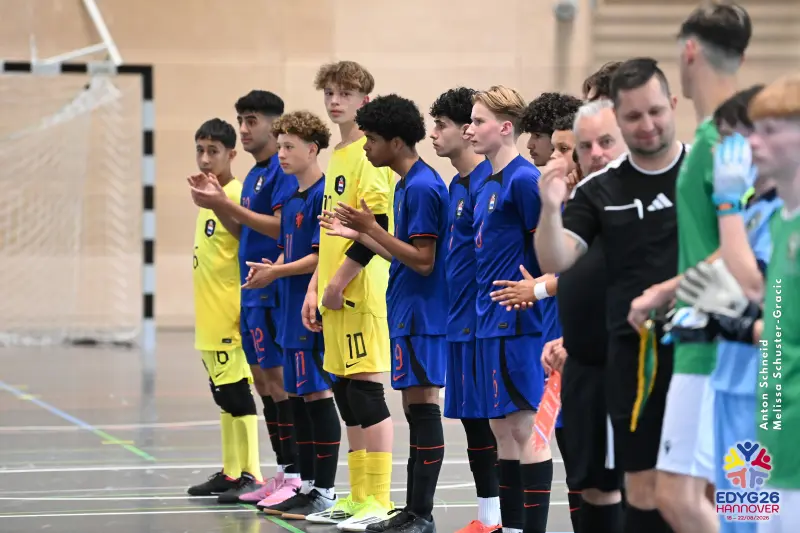 Day 2 — Futsal (NED – IRL)