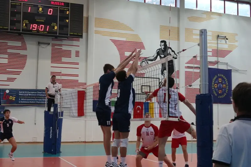 1st U21 EC Volleyball – Match no. 4 – Poland – Russia Men