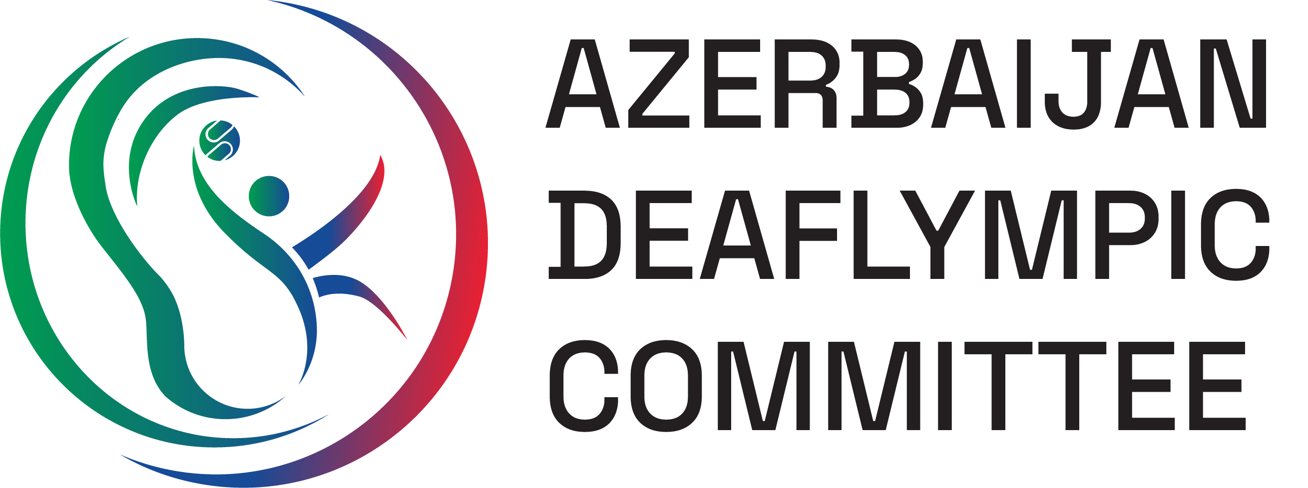 AzerЬaijan Deaflympic Committee logo