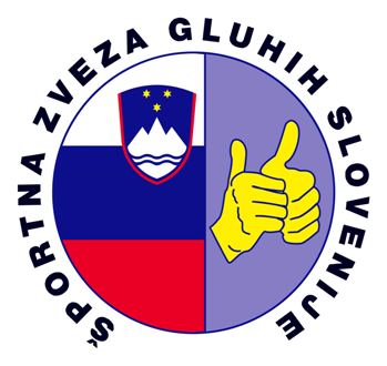 Sportna zveza gluhih Slovenije logo