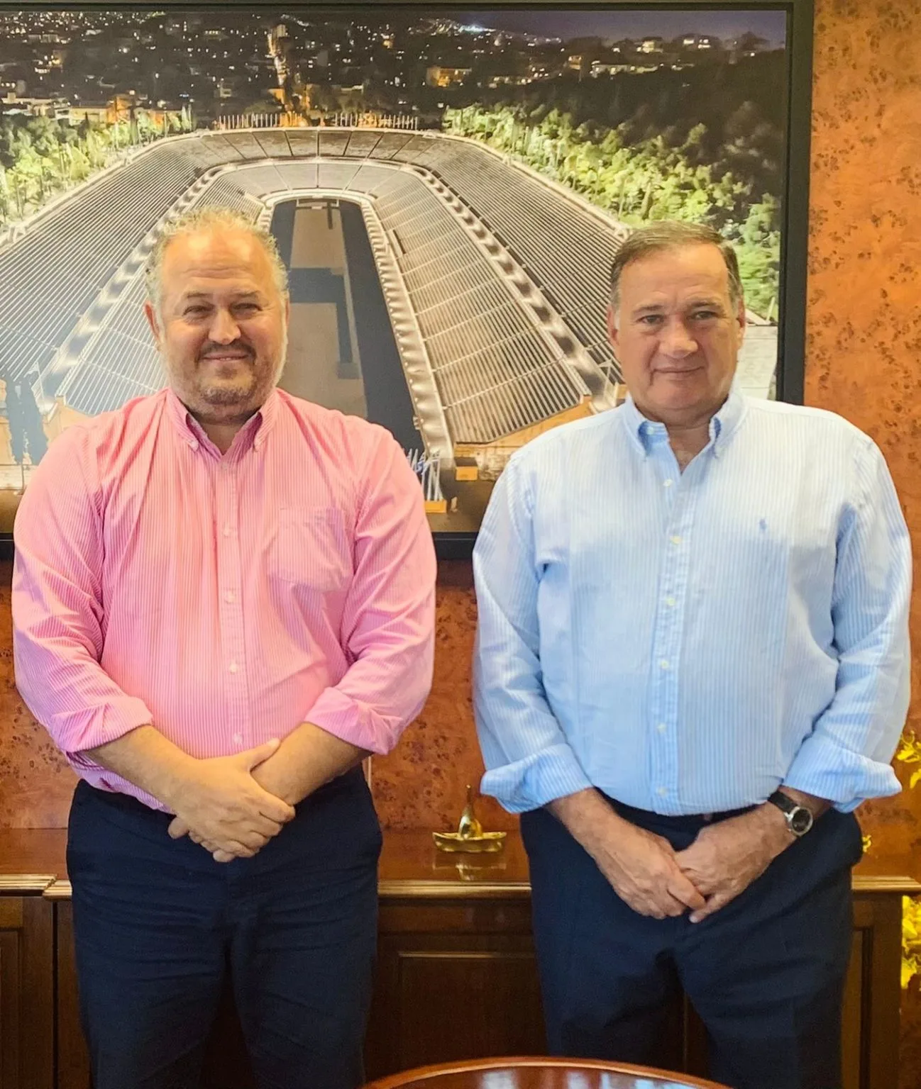 Meeting with the President of the European Olympic Committee